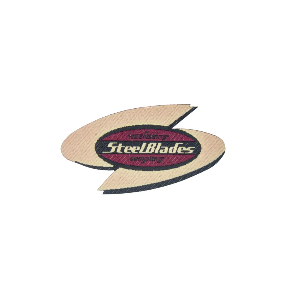 PARCHE TERMOADHESIVO STEEL BLADES BORDO CON MARRON - 33P