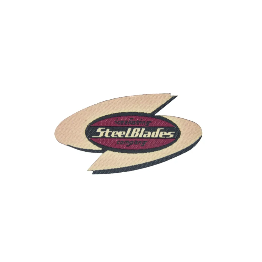 PARCHE TERMOADHESIVO STEEL BLADES BORDO CON MARRON - 33P