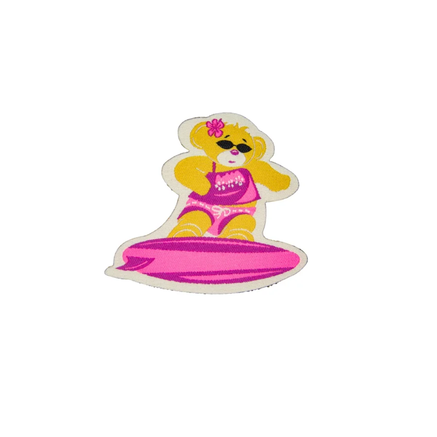PARCHE TERMOADHESIVO OSO ROSA SURF- 355P