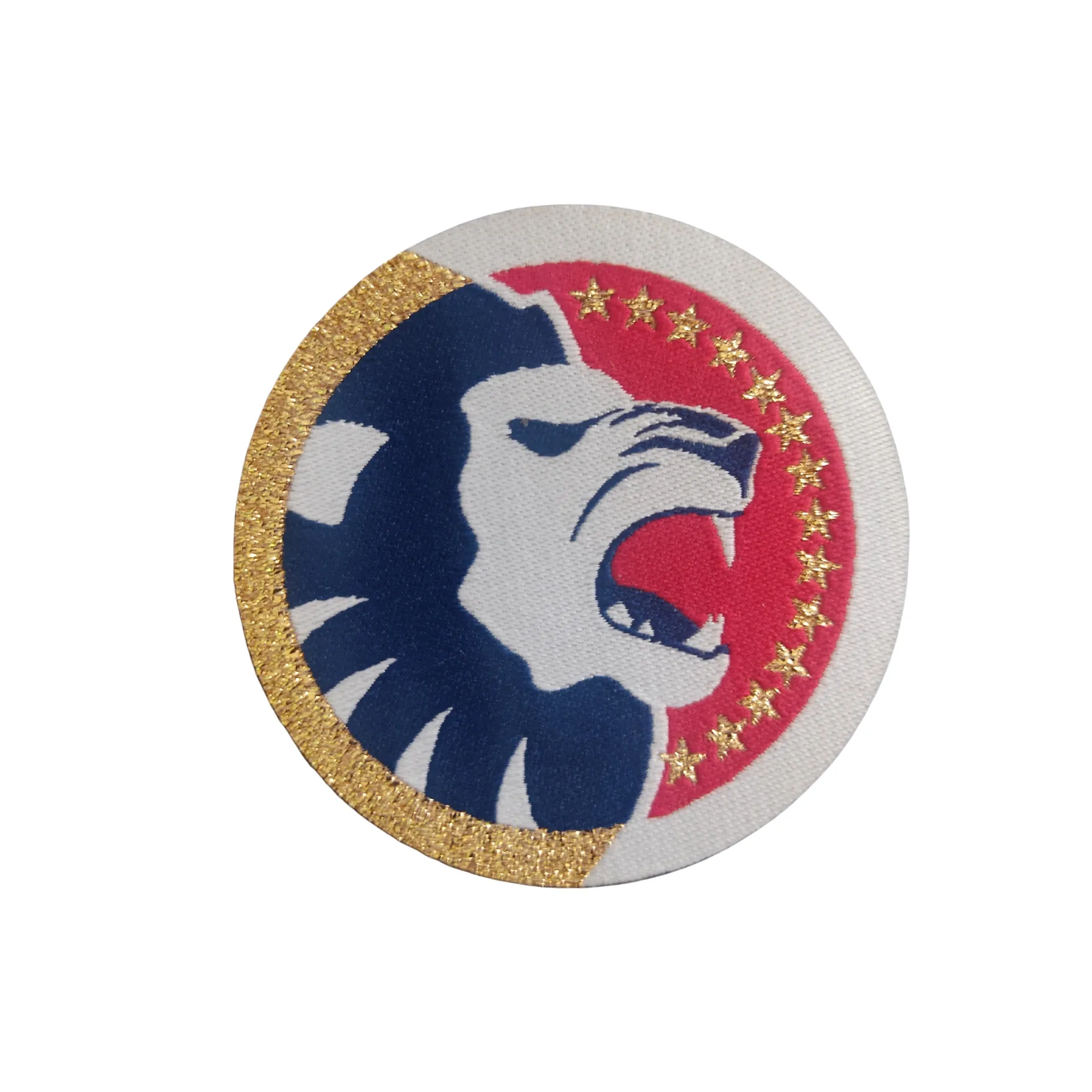 PARCHE TERMOADHESIVO LEON CON ESTRELLAS DORADAD- 364P