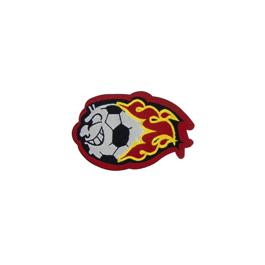 PARCHE TERMOADHESIVO PELOTA CON FUEGO- 416P