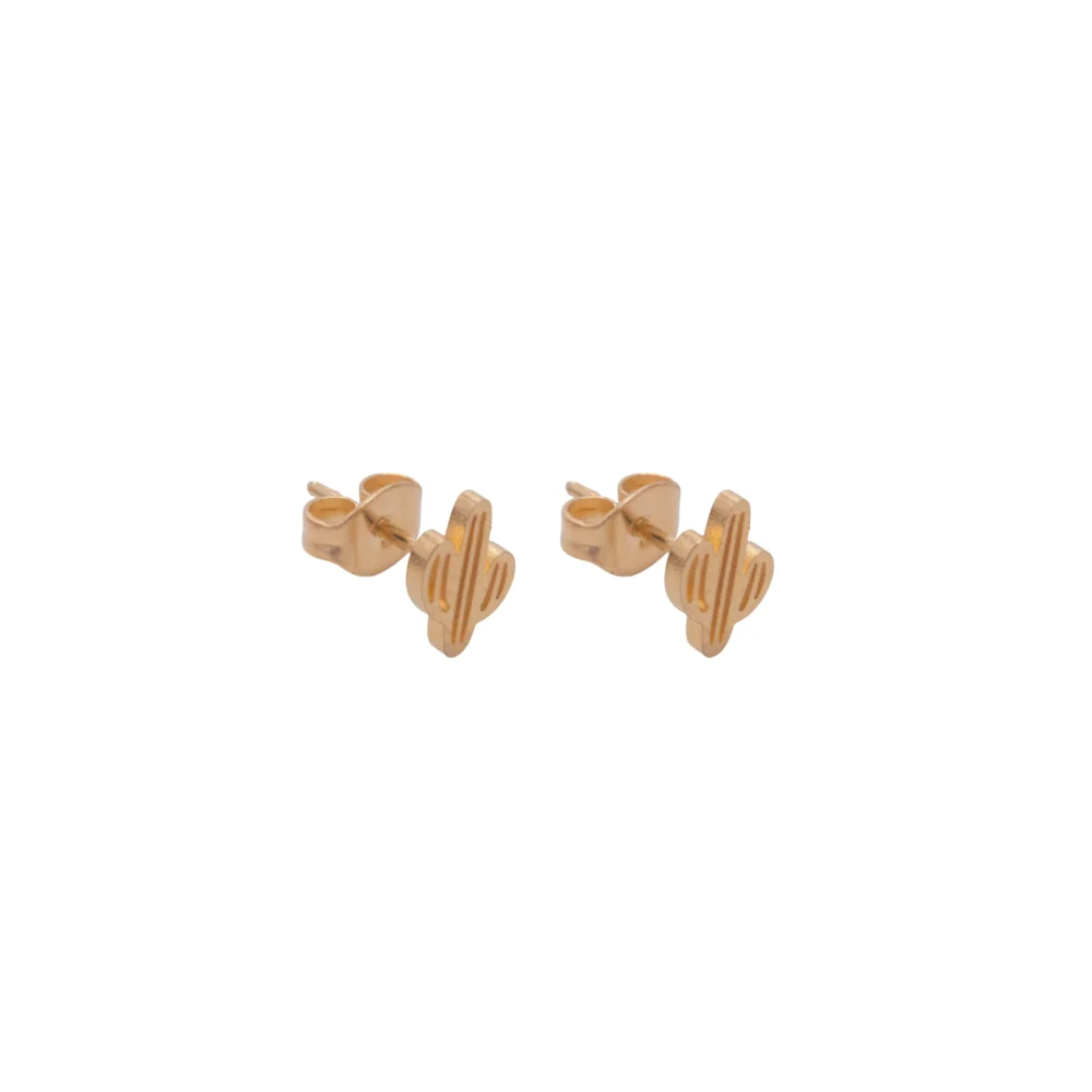 ACE640X- AROS PASANTES CACTUS ACERO DORADO