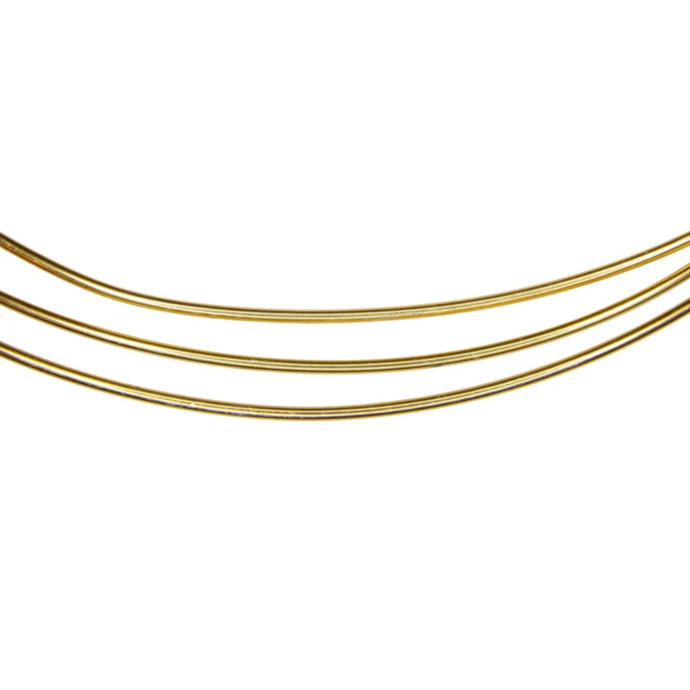 ALAMBRE DE ALUMINIO DORADO 3MM X 10 GRAMOS- ALD3