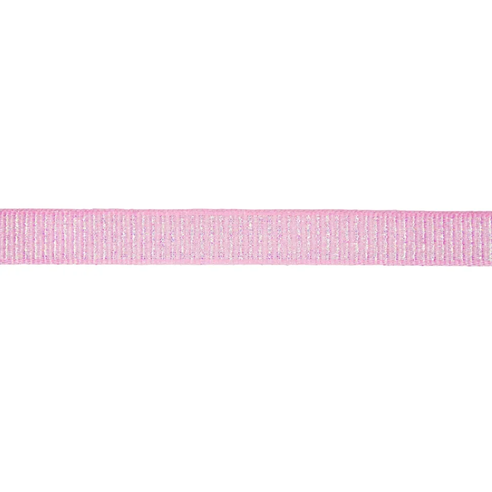 CINTA GROSS ROSA CON BRILLOS X METRO- CIN603