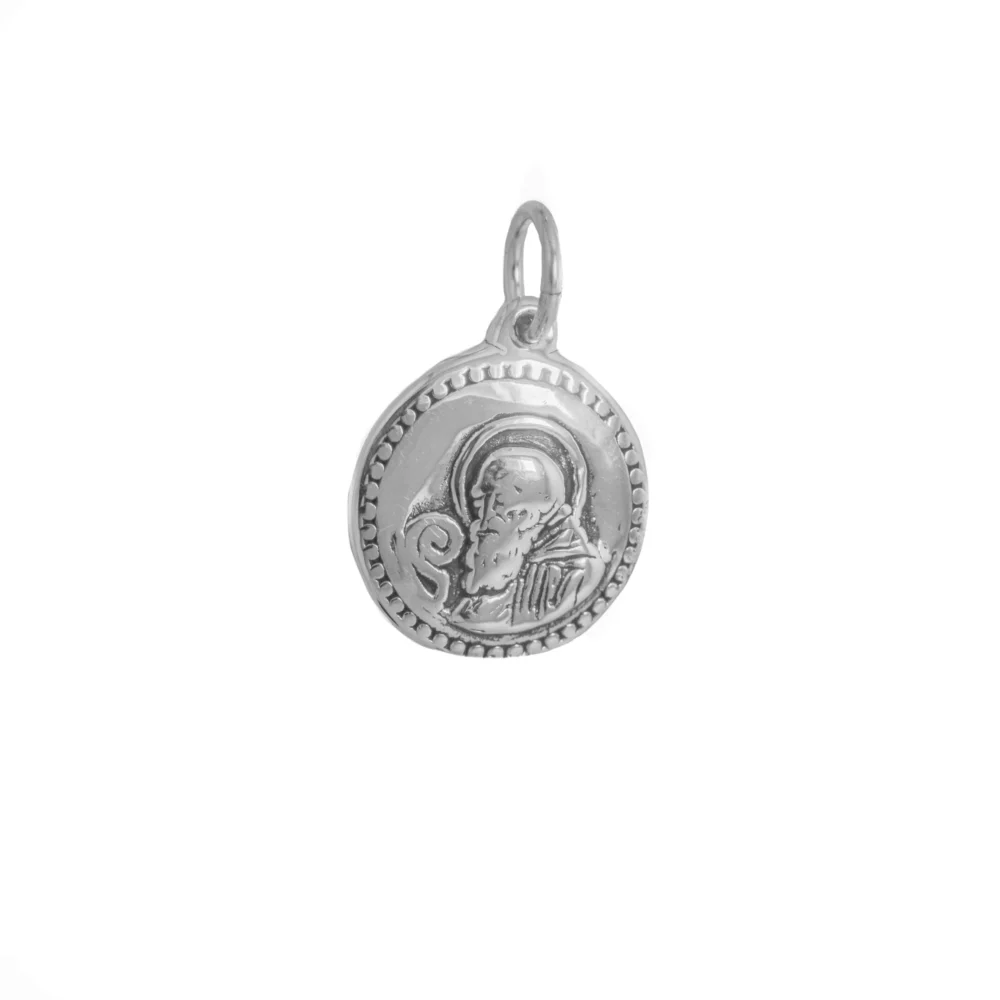 D3046- DIJE PLATA 925 INFLADO MEDALLA SAN BENITO