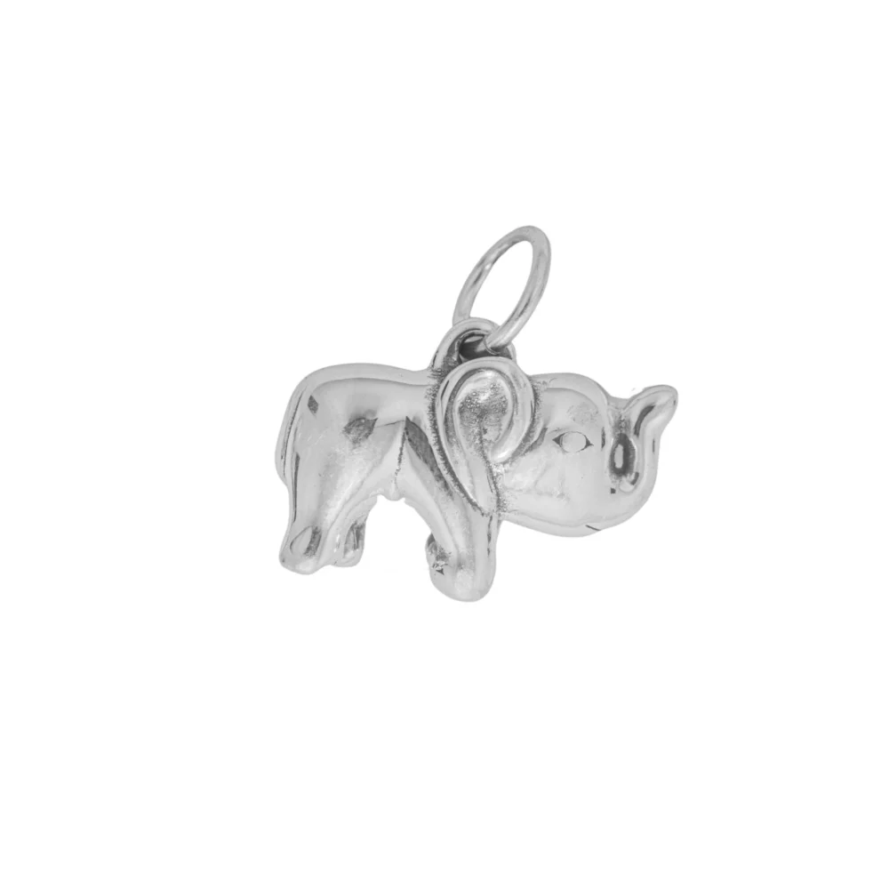 D3048- DIJE PLATA 925 INFLADO ELEFANTE