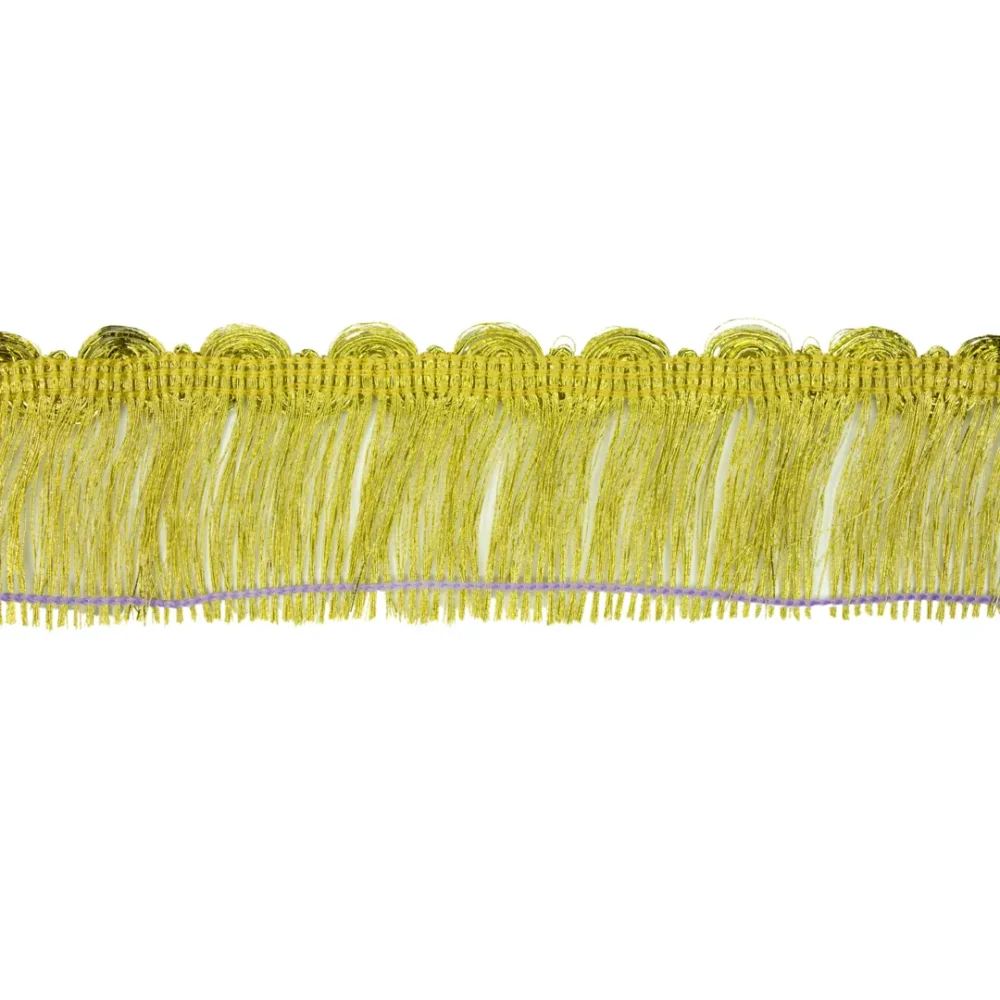 FLECOS DORADOS DE 5CM X METRO- GALD13