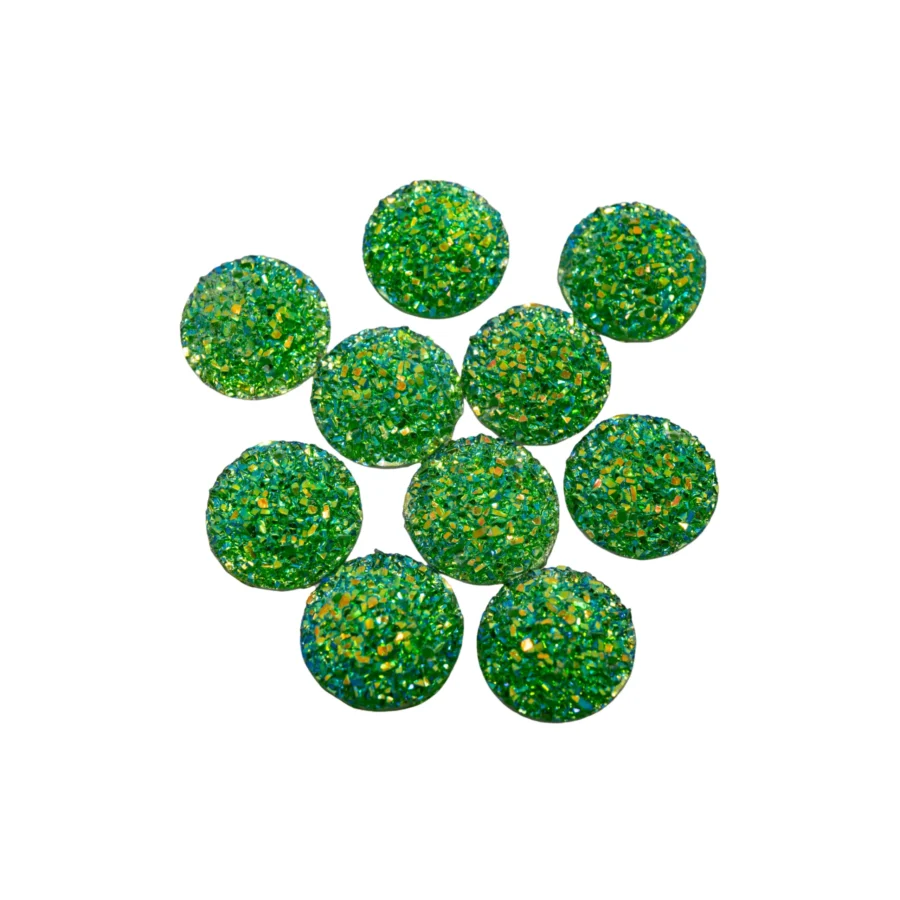 GEMAS VERDES MULTIPUNTO 1,2CM X 10 UNIDADES-GEM28