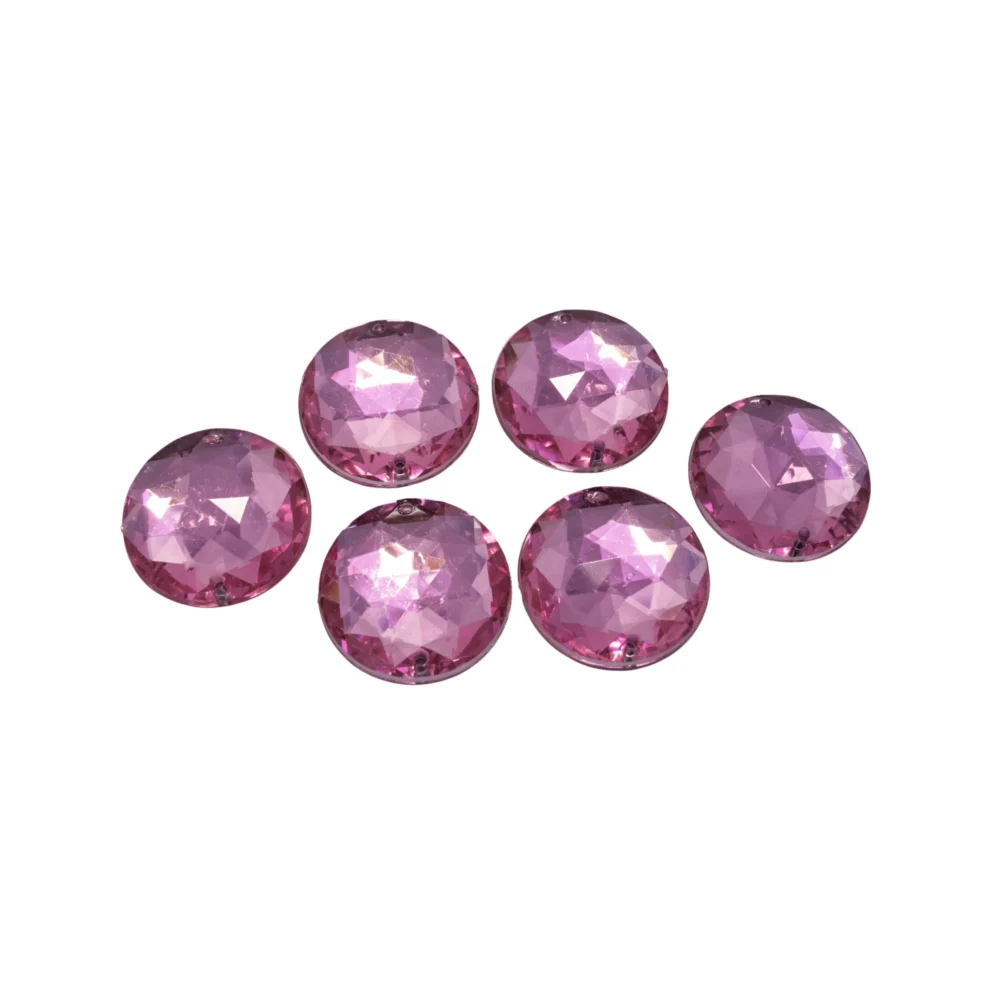 GEMAS ROSAS 2,5CM X 6  UNIDADES-GEM50