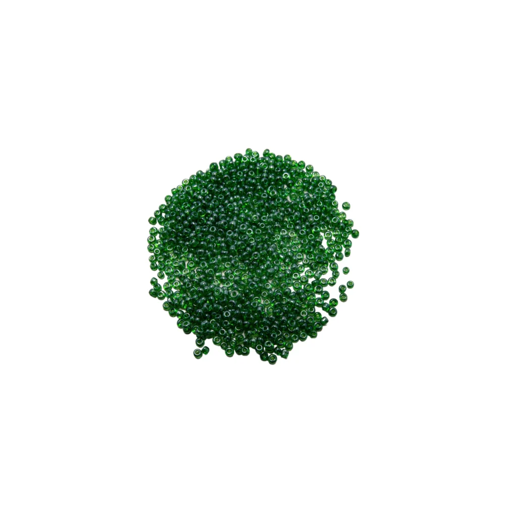 MOSTACILLA VERDE TRANSPARENTE SATINADA X 25 GRAMOS- NMOS300