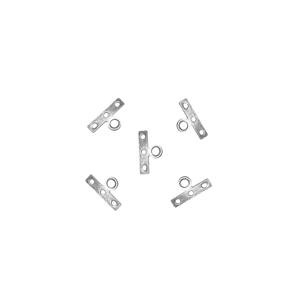 PORTA DIJE NIQUELADO DE 3 X 10 UNIDADES- PDI03
