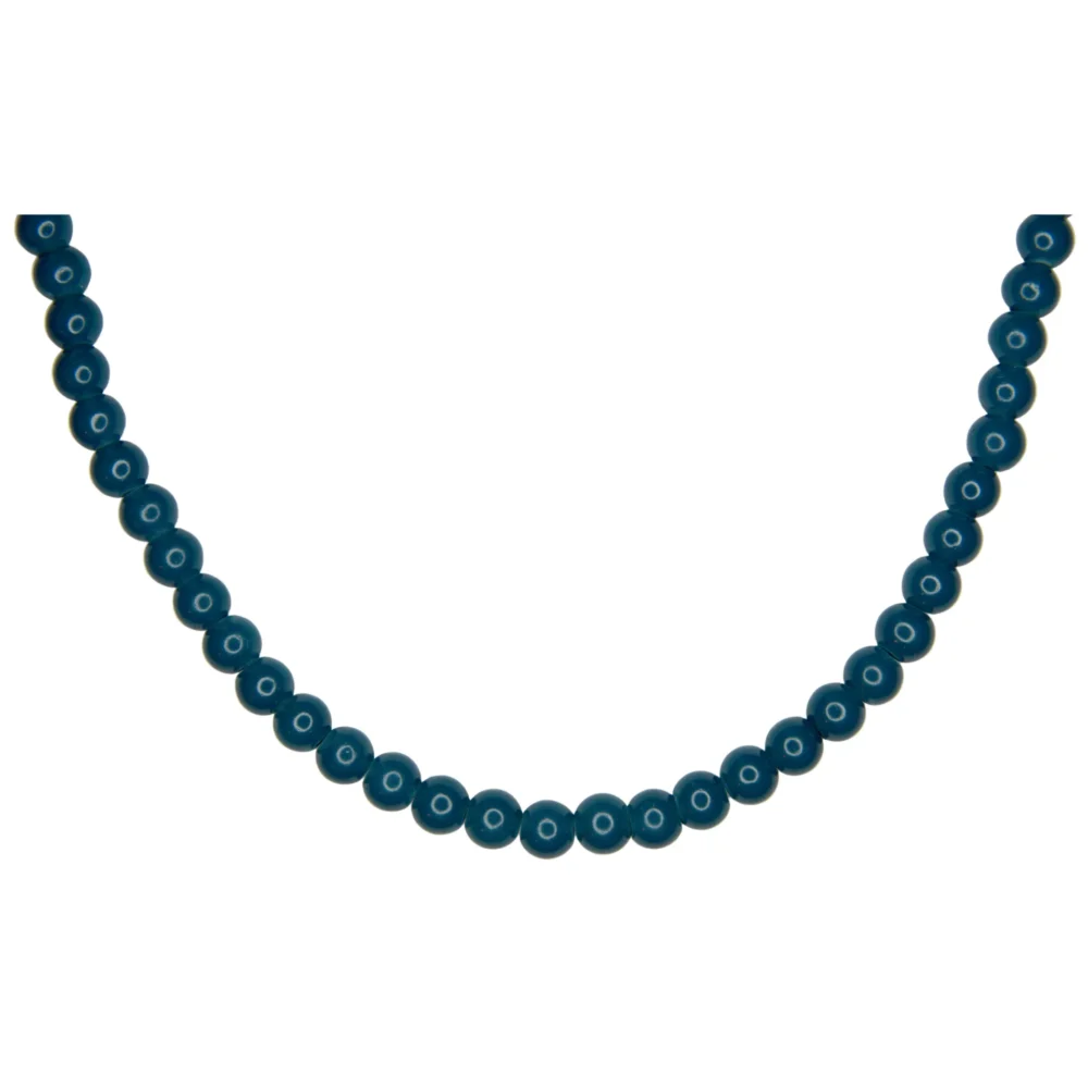 TIRA DE PERLA DE VIDRIO AZUL MARINO N10- PERV01