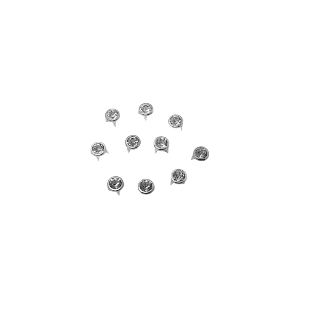 TACHAS MINI CON STRASS X 10 UNIDADES- TAC08