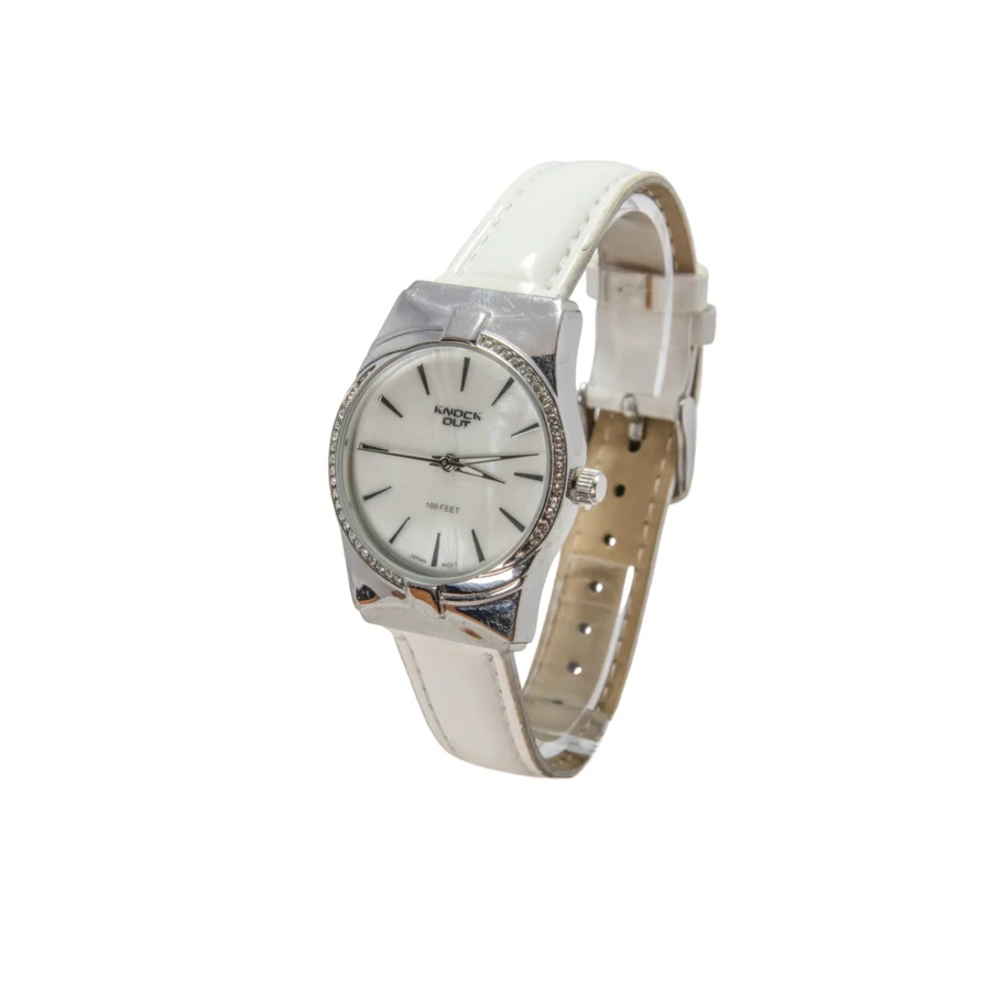 RE546 - RELOJ KNOCK OUT BLANCO