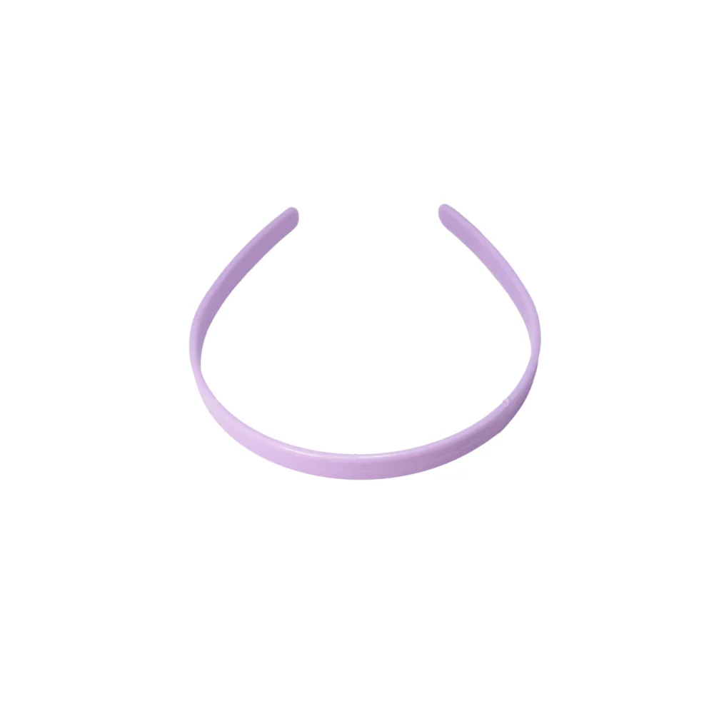 VINCHA PLASTICA 1CM LILA- VINCH01