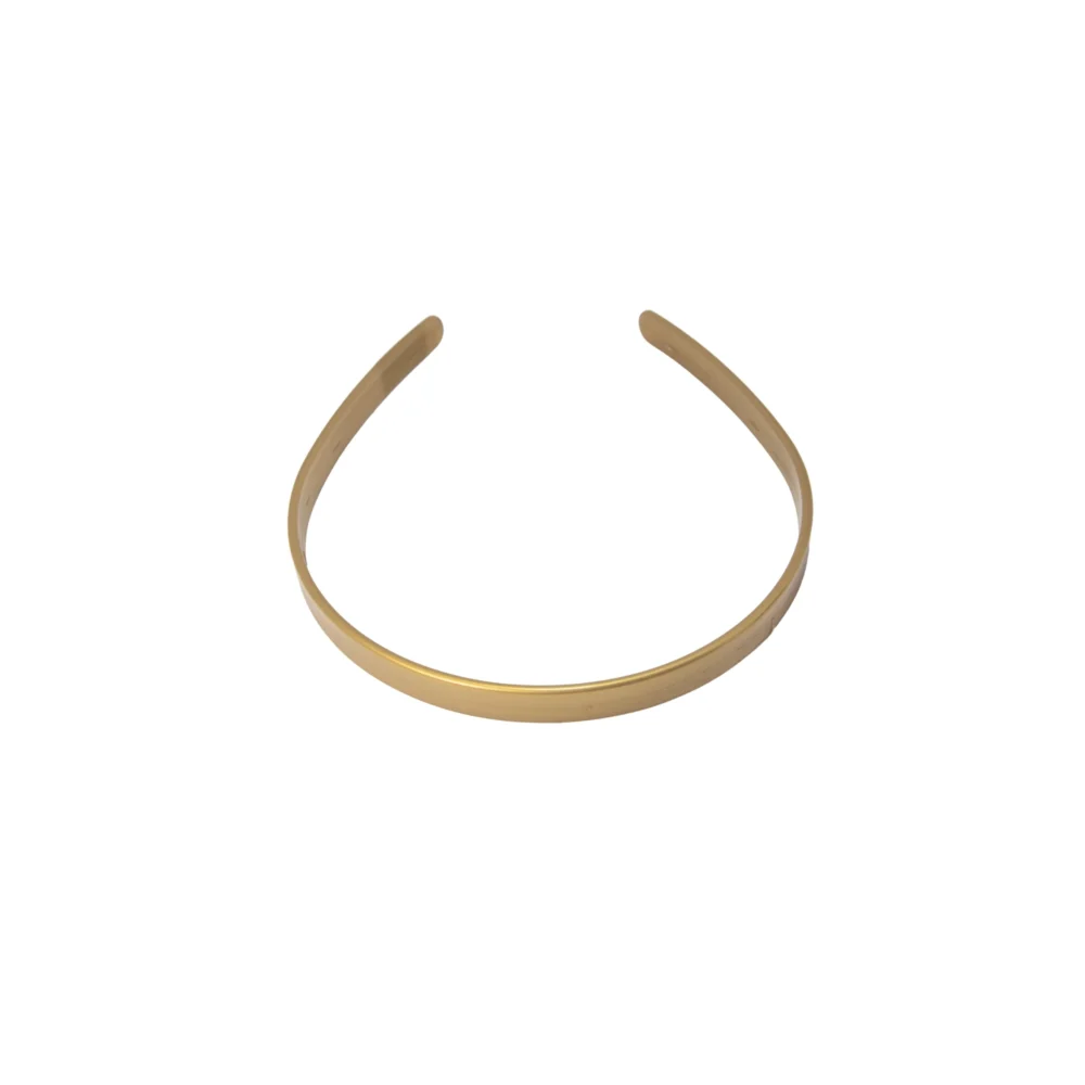 VINCHA PLASTICA 1CM DORADO- VINCH06