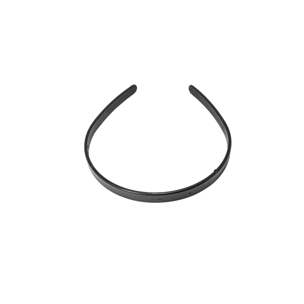 VINCHA PLASTICA 1CM NEGRA- VINCH17