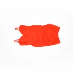 VESTN01- VESTIDO CREP CON FRUNCE- TALLE UNICO - Imagen 2