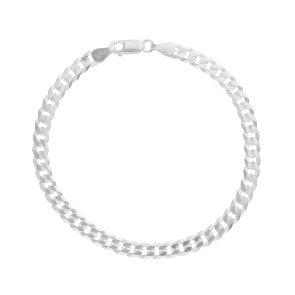 14U1W- PULSERA PLATA 925 ITALIANA HOMBRE