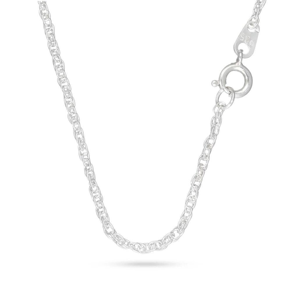 C154C - CADENA DE PLATA 925 TOURBILLON 40CM - Imagen 2