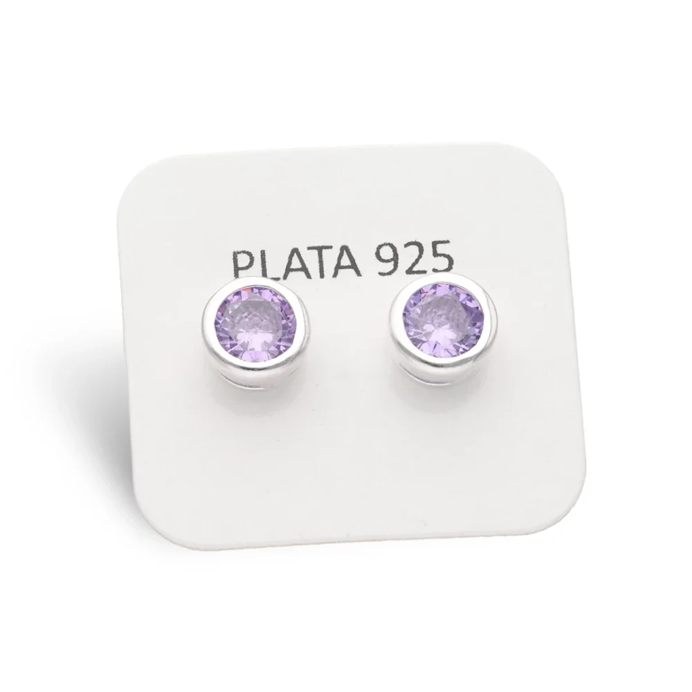 AROS PASANTES CUBIC PLATA 925