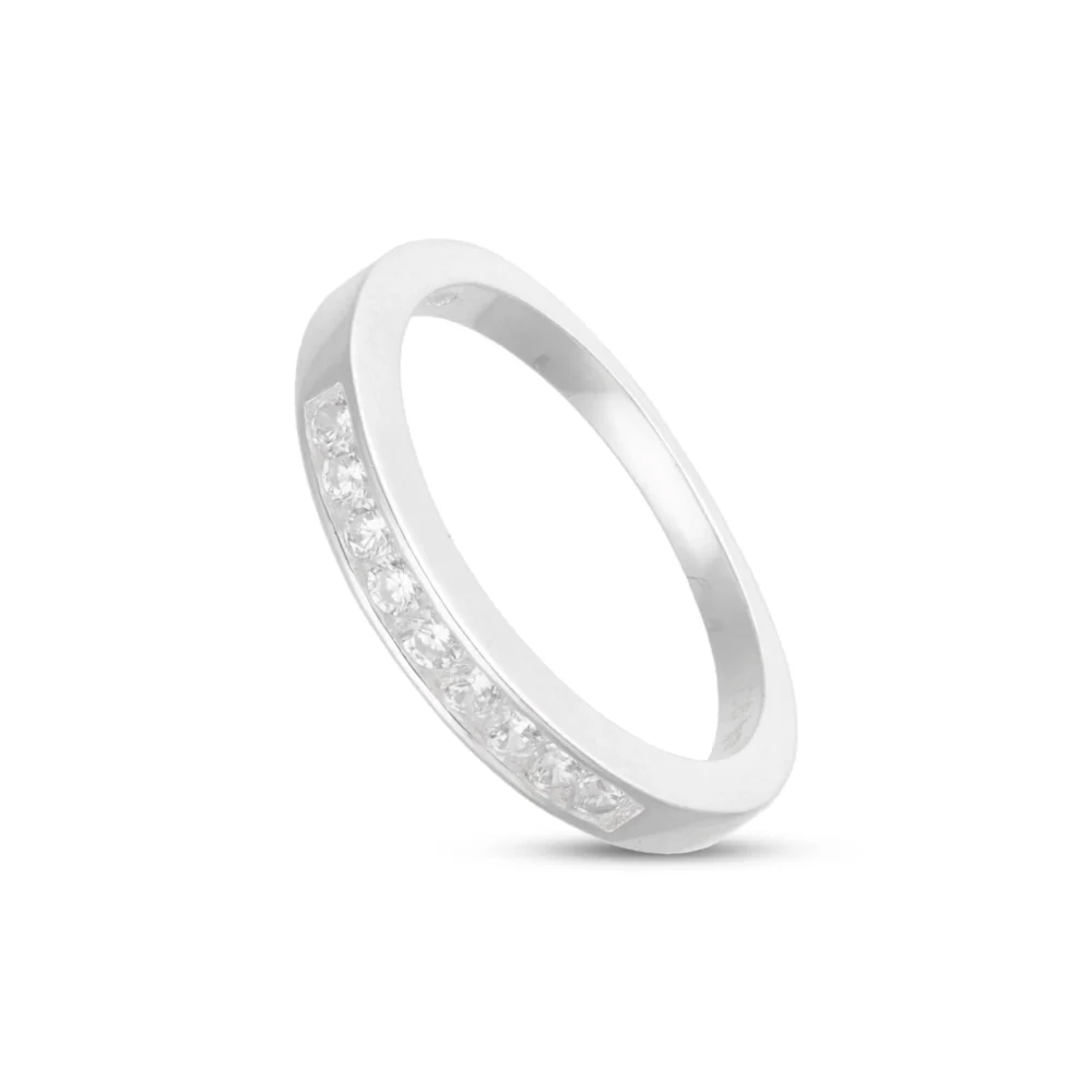 ANILLO CUBIC PLATA 925 (MEDIDA ESTANDAR)