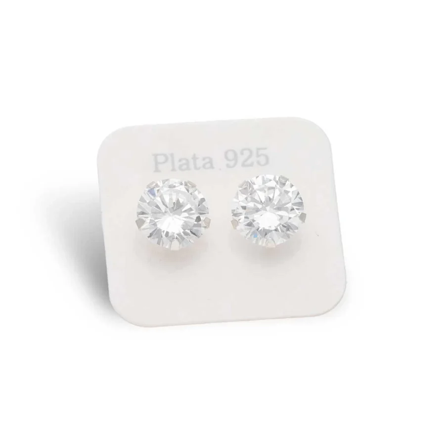 AROS PASANTE CUBIC PLATA 925