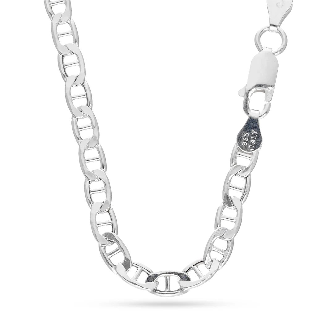 CADENA HOMBRE BILBAINA CON BARRAS PLATA 925 60 CM