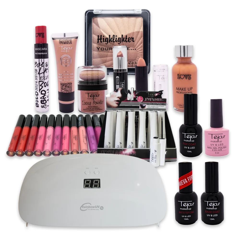 COMB13- COMBO EMPRENDEDOR MAQUILLAJE Y MANICURA( IMAGEN ILUSTRATIVA)