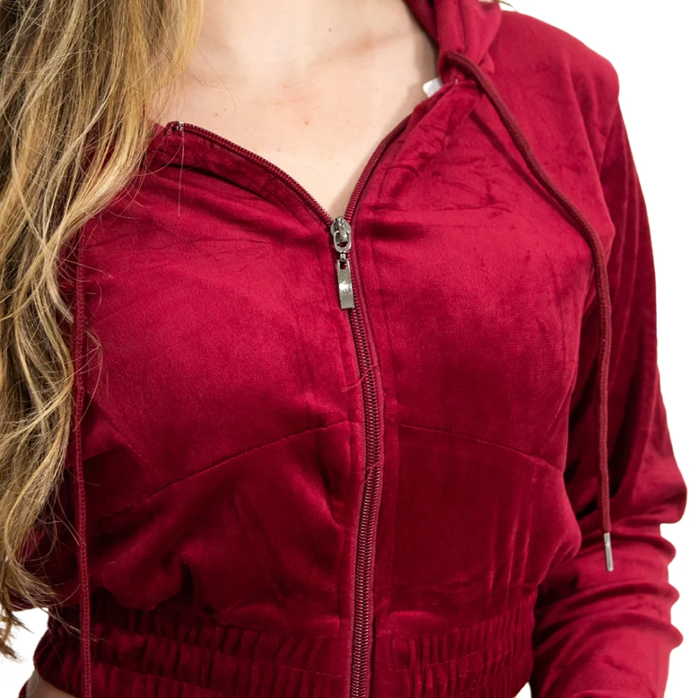 CONJP01- CONJUNTO PLUSH- CAMPERA Y PANTALON- S/M - Imagen 2