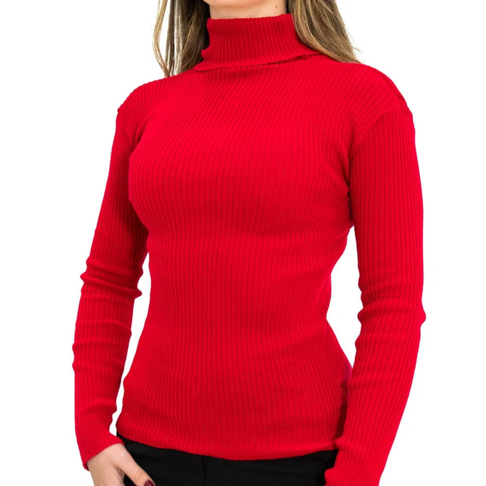 POL02-POLERA MORLEY  ROJA
