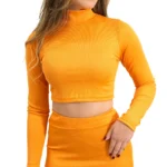 MORL02- CONJUNTO DE MORLEY- POLERA Y POLLERA- TALLE UNICO - Imagen 8