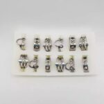 COMB96- COMBO ANILLOS DE ACERO QUIRURGICO, BLANCO Y DORADO POR X 36 UNIDADES ( IMAGEN ILUSTRATIVA, PRODUCTOS SIN ELECCION SURTIDOS) - Imagen 2