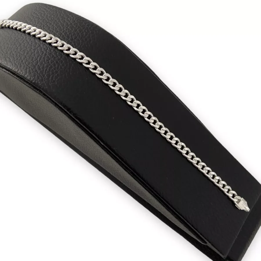 PULN11- PULSERA LISA PLATA 925 ITALIANA - Imagen 2
