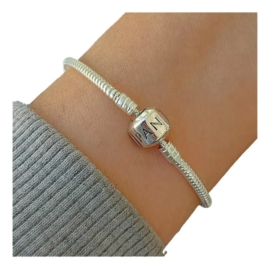 P4950Z3 - PULSERA DE PLATA 925 PANDORA SEMIRIGIDA (SIN GRABADO) - Imagen 2
