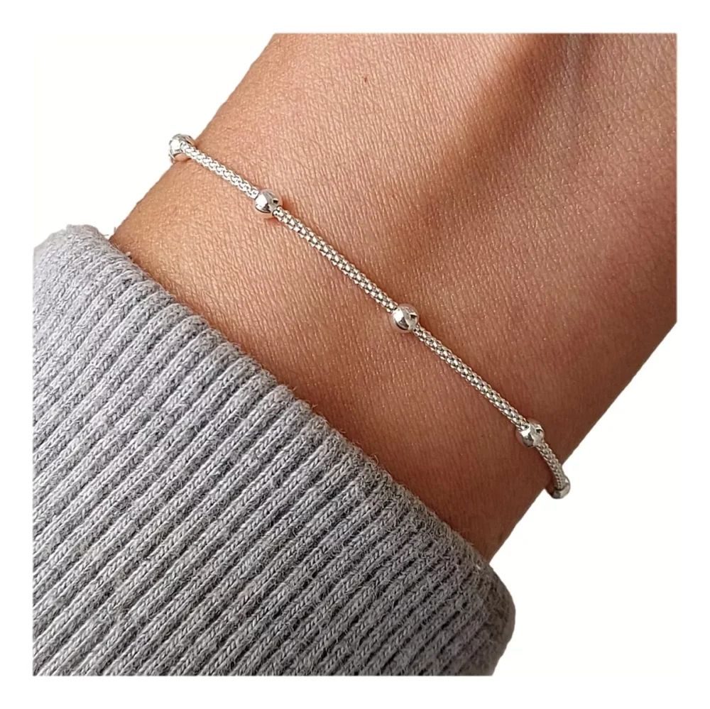 PULN24- PULSERA LISA PLATA 925 ITALIANA