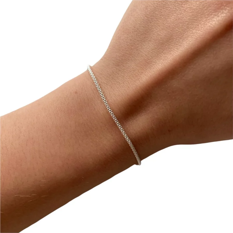 PULN07- PULSERA LISA PLATA 925 ITALIANA