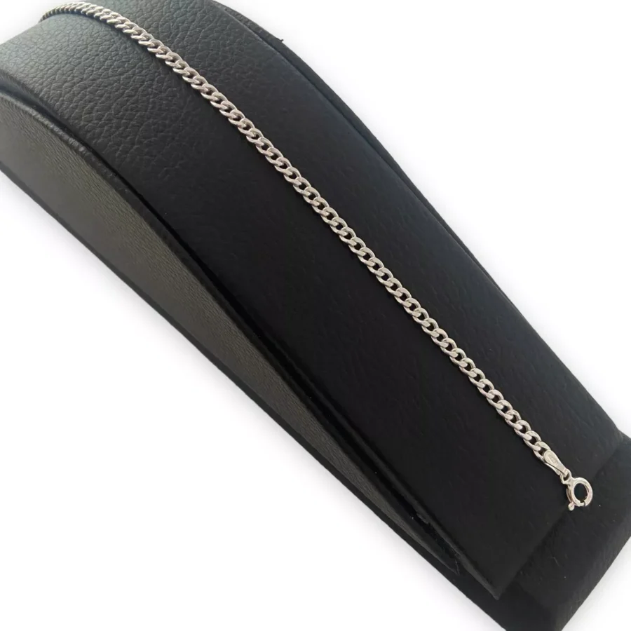 PULN10- PULSERA LISA PLATA 925 ITALIANA - Imagen 2