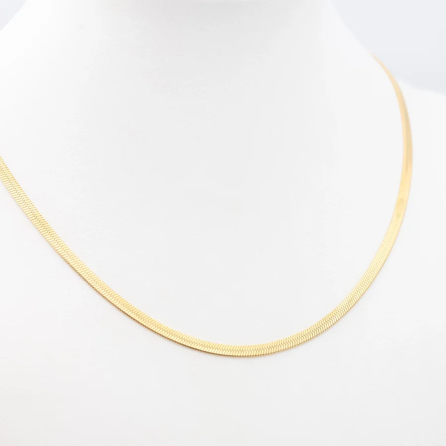 CHOKER ACERO DORADO KARTIK