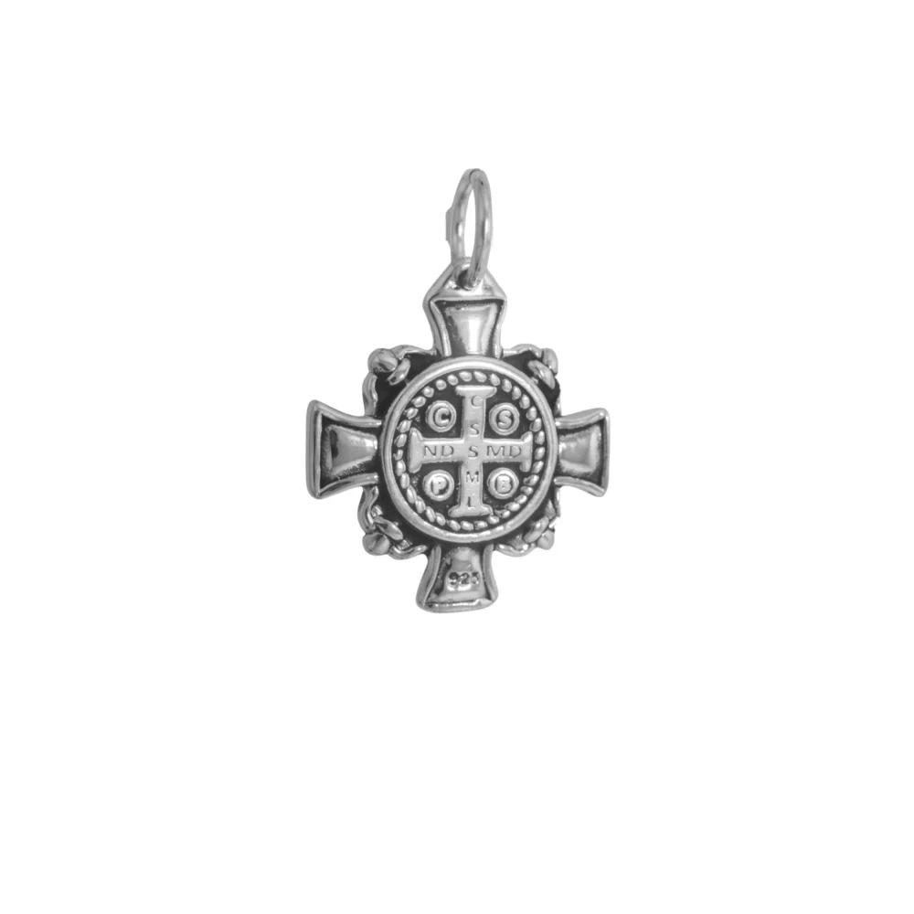 DIJ3061- DIJE PLATA 925 INFLADO CRUZ