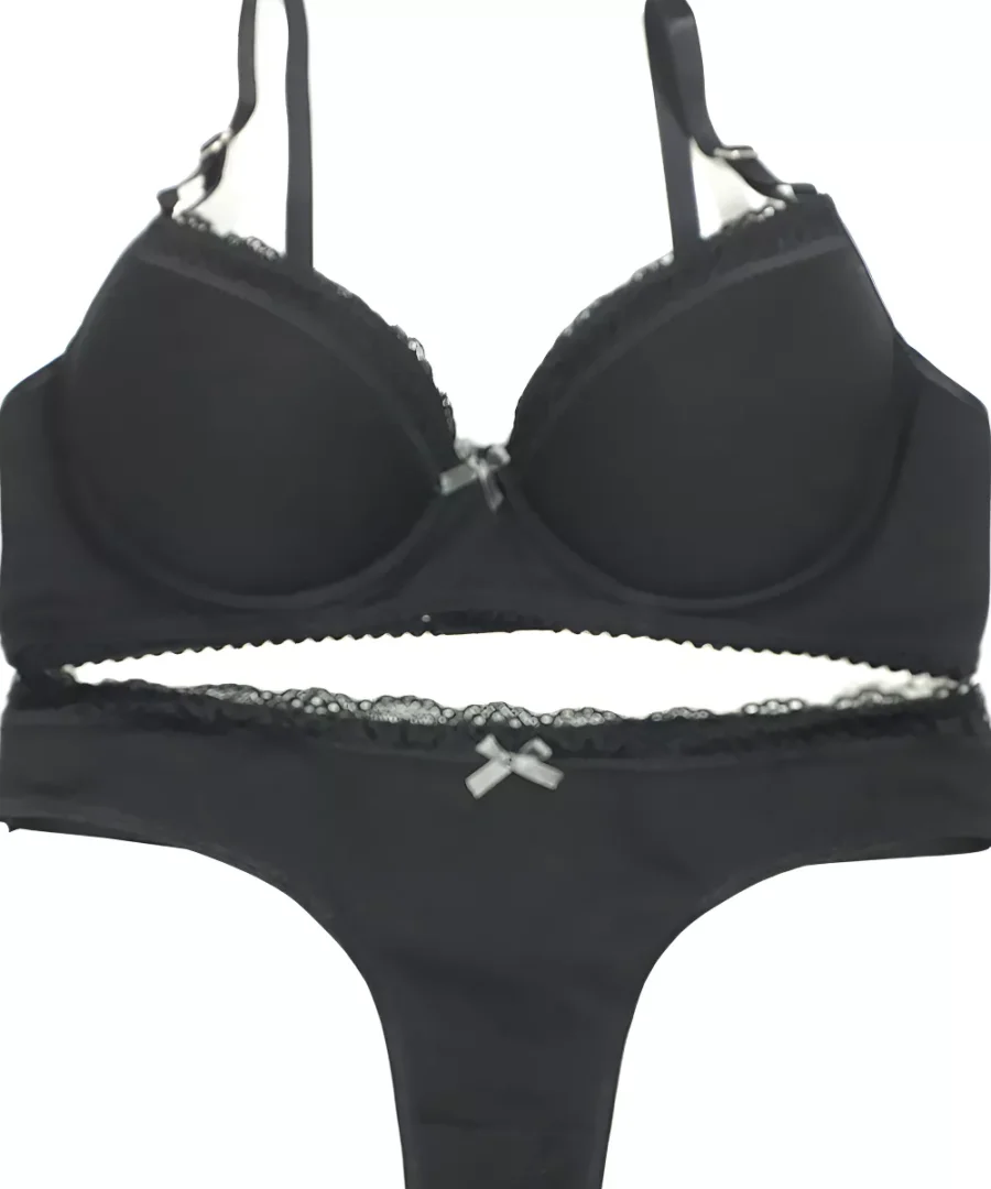 L1025- CONJUNTO ALGODON TAZA SOFT PUSH-UP ARCO Y COLALESS- TALLE :85 AL 100