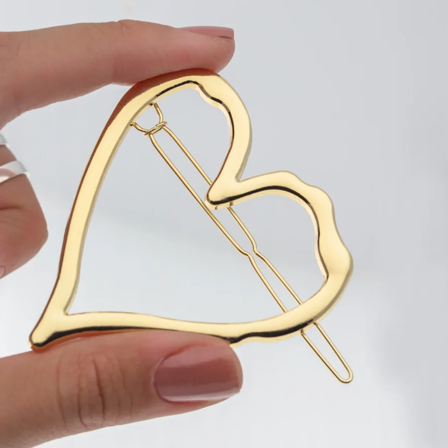 ACCESORIO PRENSA DORADA CORAZON