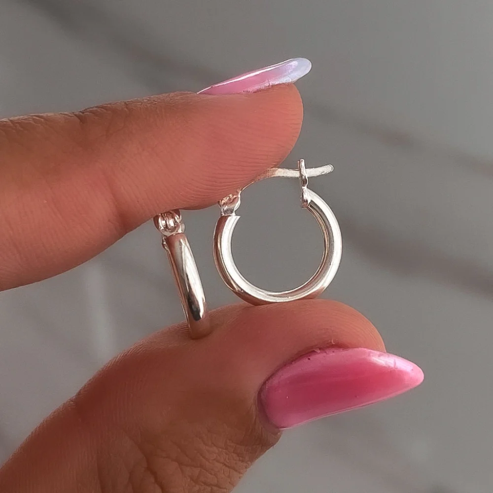 AROS ARGOLLAS 1,5 CM PLATA 925 CLASICAS LISA- ARL30057