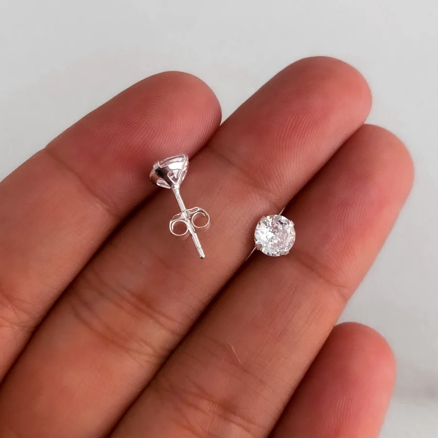 AR61C- AROS PASANTES DE PLATA 925 CUBIC - Imagen 3