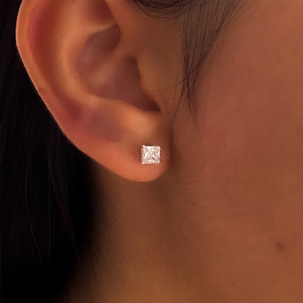 AR61B- AROS PASANTES DE PLATA 925 CUBIC