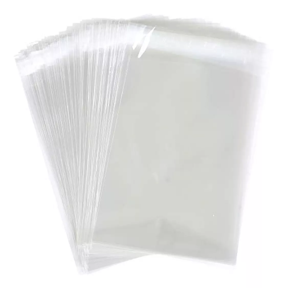BOLSAS POLIPROPILENO C/ ADHESIVO 12X13+5 CELOFAN (CD) X25 UNIDADES- LIBR15