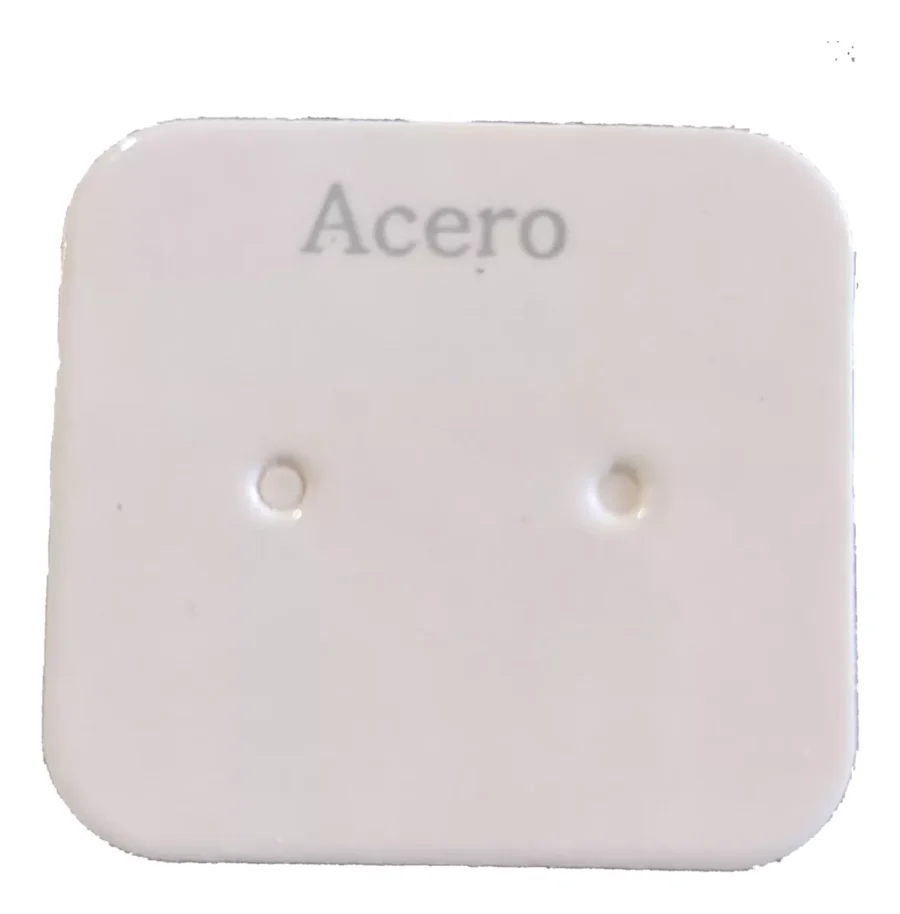 INS0061- CARTON PARA AROS ACERO X 10 UNIDADES