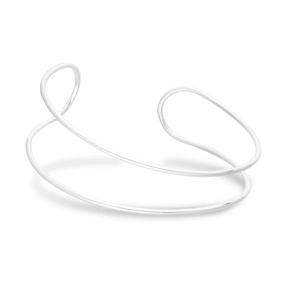 PULE941- PULSERA ESCLAVA DE PLATA 925 MACIZA - Imagen 2