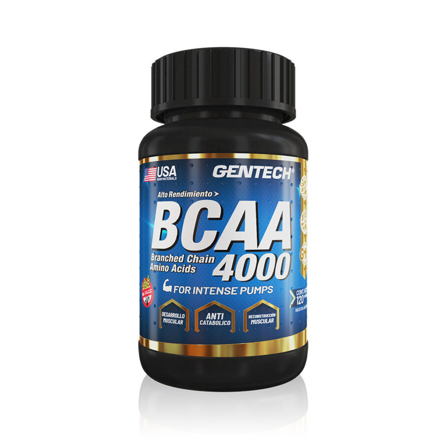 Bcaa 4000 x 120tabs GENTECH- SUPL030