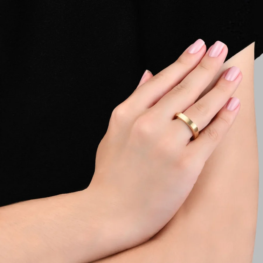 OR53- ANILLO ANCHO DE ORO 3 GRAMOS 18K